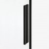 NEW TRENDY Kabina prysznicowa przesuwna SMART BLACK 130x80 EXK-4139
